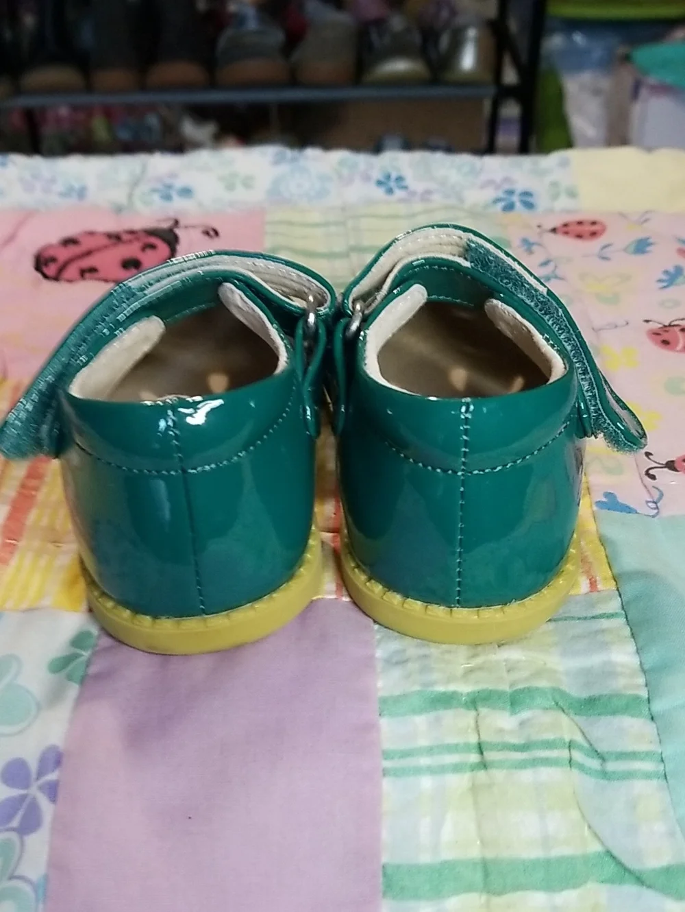 Livie & Luca shiny teal